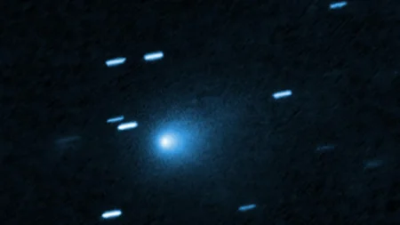 Hubble captura a imagem mais nítida de um raro cometa interestelar.