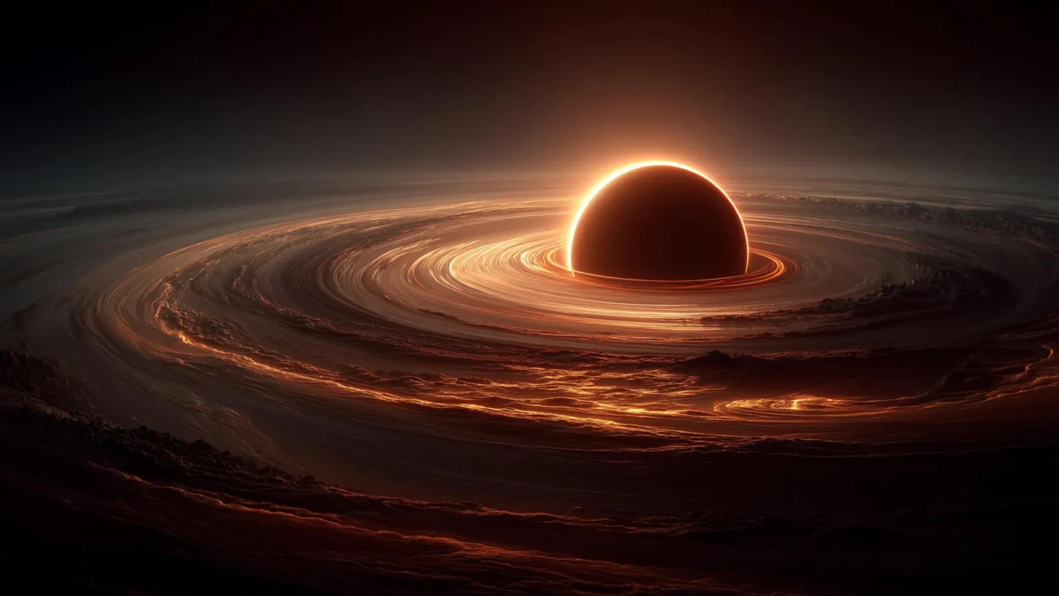 A matéria escura pode estar transformando planetas gigantes em buracos negros A matéria escura pode estar transformando planetas gigantes em buracos negros
