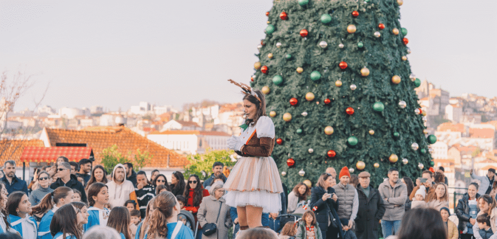 O Quarteirão Cultural de Gaia Recebe a Magia do Natal O Quarteirão Cultural de Gaia Recebe a Magia do Natal