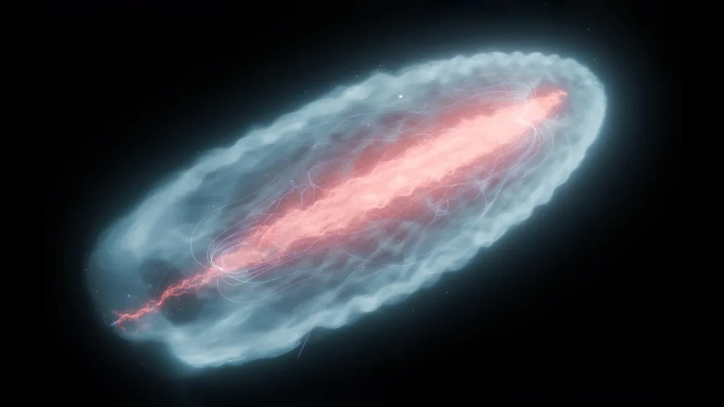 CERN cria “bola de fogo” cósmica que pode revelar o magnetismo oculto do Universo CERN cria "bola de fogo" cósmica que pode revelar o magnetismo oculto do Universo