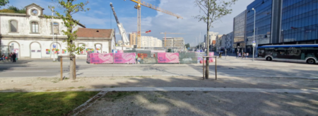 Percurso da Avenida da França com Novo Pavimento