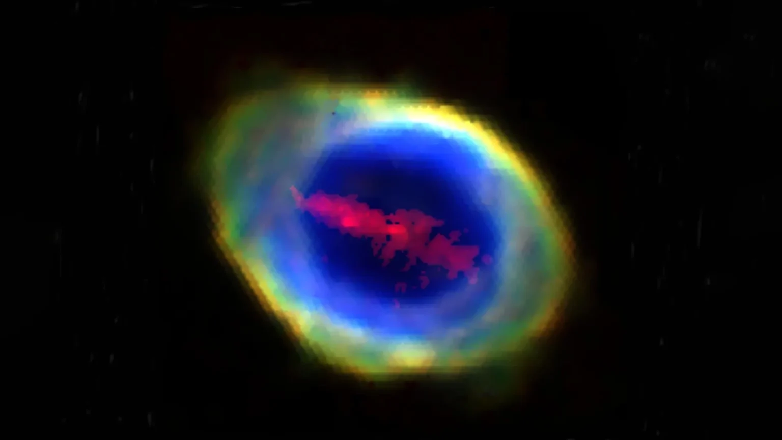 A Nebulosa do Anel esconde uma gigantesca estrutura feita de ferro