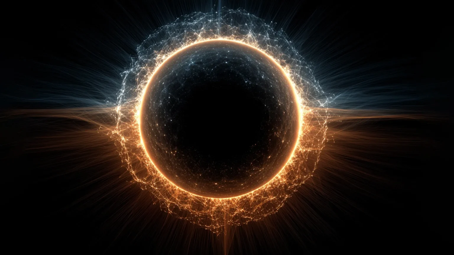 Dentro do colapso misterioso dos halos de matéria escura