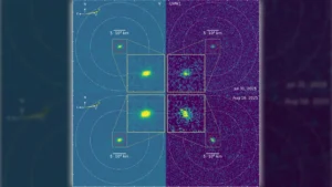 O cometa interestelar 3I/ATLAS está espalhando água pelo sistema solar