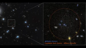 Hubble da NASA detecta quase invisível "galáxia fantasma" composta por 99% de matéria escura