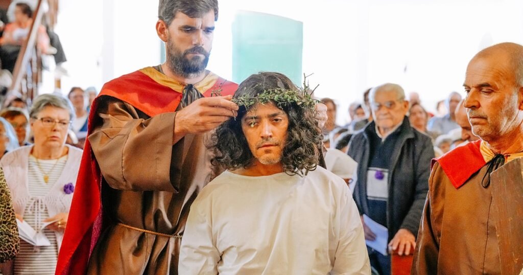 Caminhada Sagrada ao Vivo une habitantes e anciãos em Britelo