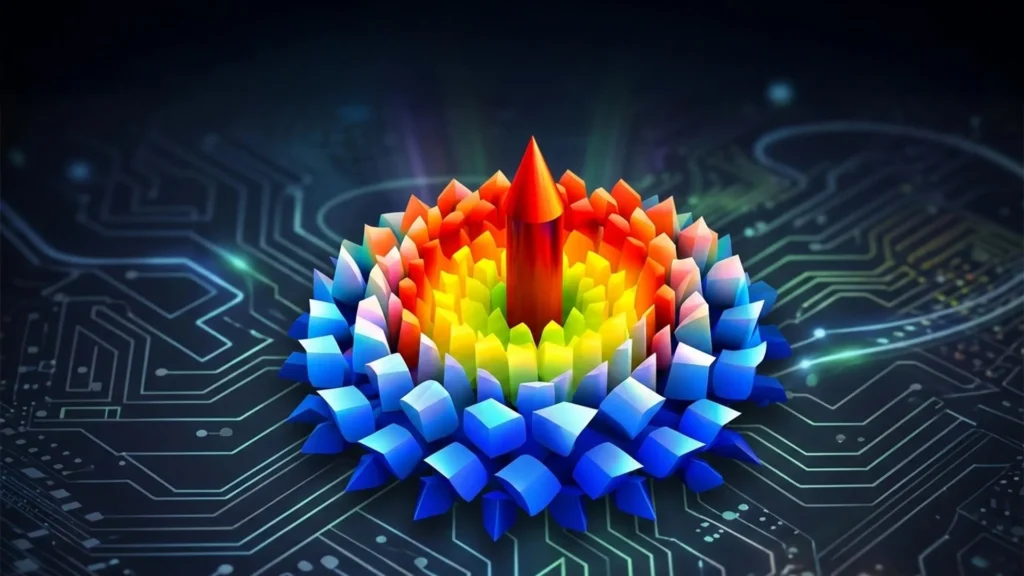 Um pequeno giro cria gigantes skyrmions magnéticos em cristais 2D