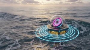 Um giroscópio giratório pode finalmente desbloquear a energia das ondas do oceano